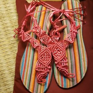 Bohemian Style Sandals sz 7